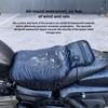 Universal Motorcycle TPE Honeycomb Gel Seat Cushion with Three-level Heating Function Winter Motorcycle Warm Seat Cushion