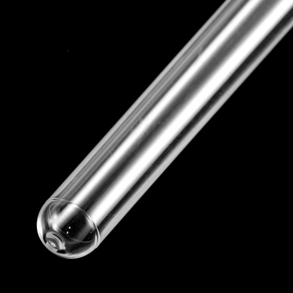 10PCS Translucent Test Tubes Vials Sample Container  for Office School Chemistry Supplies