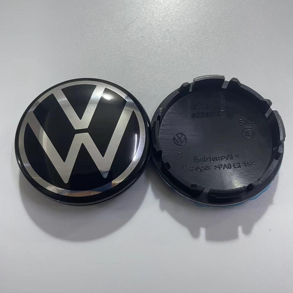 Volkswagen R GTI Radkappen-Emblem - Wolfsburg Mittelkappe für Magotan, Touran, Sagitar