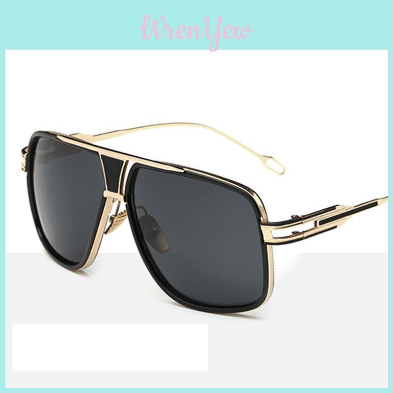 Elegant Square Clear Lens Vintage Plain Glasses With Sturdy Metal Frame Sunglasses Eyewear