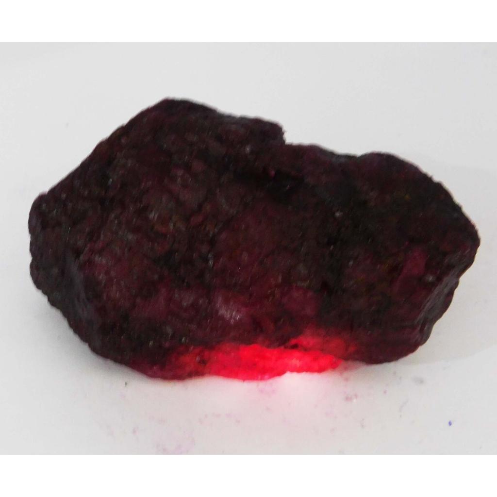 Natural Red RUBY Huge Rough 777 Ct Earth Mined CERTIFIED Loose Gemstone 1AZ-29