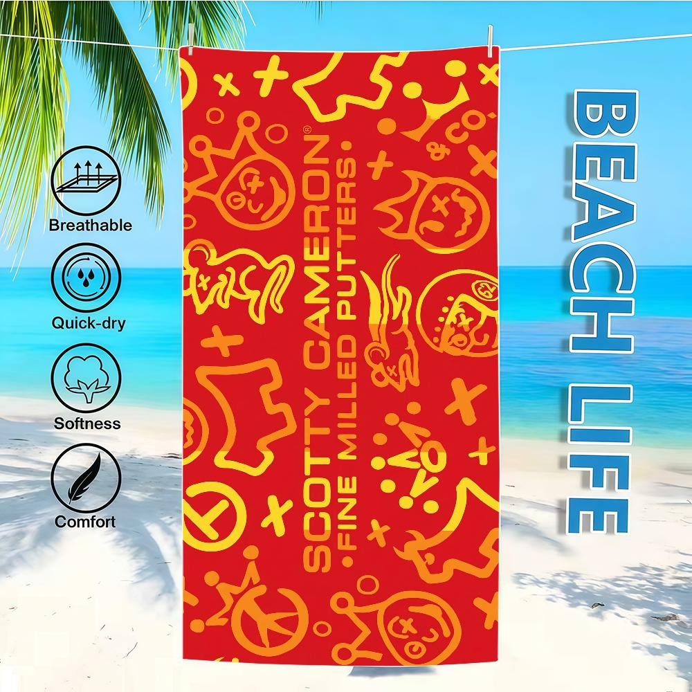 Towel Textile Bathrobe Beach C-CameronS-ES Quick-Drying Lightweight Portable Luxury Camping S-ScottyS-ES Swim Pool Travel