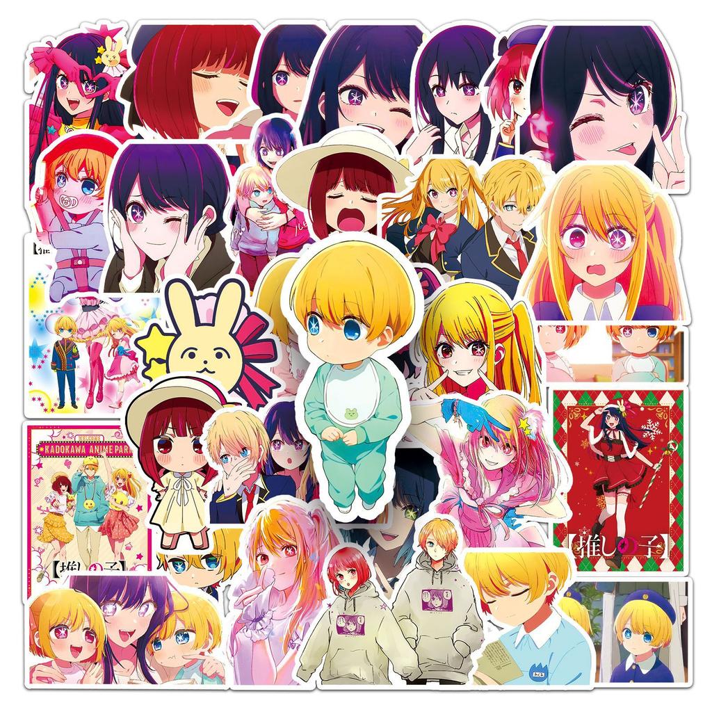 50 Pictures of Kids I Pushed Graffiti Cartoon Cartoon Stickers Decorative Water Cup Suitcase Stickers