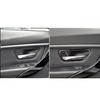 For BMW 3 Series F30 F34 2013-2018 Carbon Fiber Car Door Handle Bowl Frame Cover
