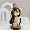 12cm Anime Overlord Pillow Albedo Q Version Pvc Action Figure Model Doll Collection Decoration Kid Birthday Toy Gift