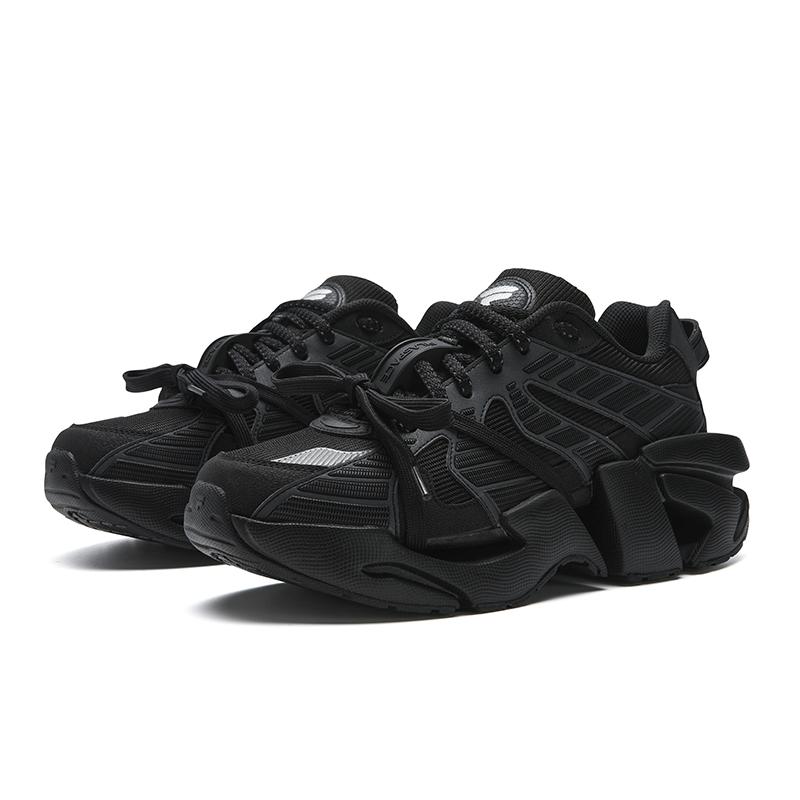 FILA Space Abrasion Resistant Height Increasing Low top Chunky Sneakers Men's F12M613127FBB
