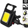 USB Charging Flashlight Super Bright Emergency Light High Quality Keychain Work Light  Outdoor