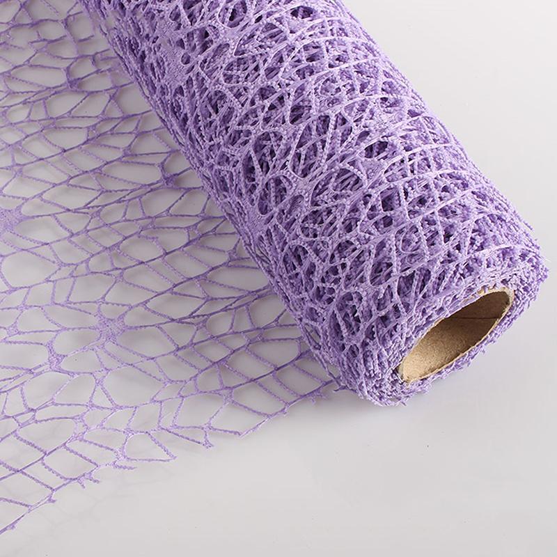 50Cm*4.5M Flower Wrapping Mesh Gauze Bouquet Wrapping Lace Jacquard Net Flower Pattern Mesh Florist Floral Wrapping Paper