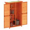 Vidaxl Garden Tool Shed, Brown, 83X57X140 Cm, Pine