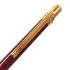Cartier Ballpoint pen Trinity Logo Engraved Twist Type Bordeaux gold Used