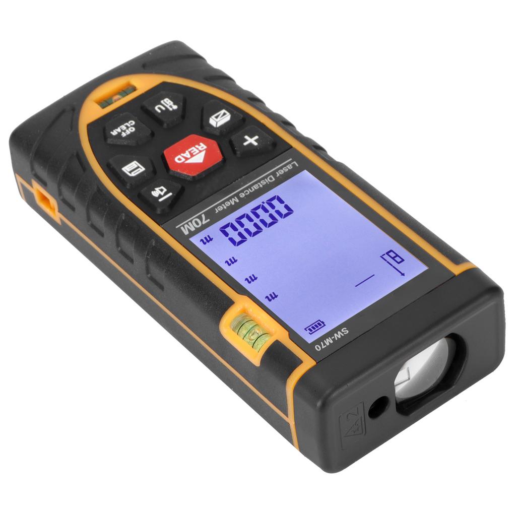 Laser Distance Measure Device Handheld Rangefinder High Accuracy Infrared Measuring Tool
