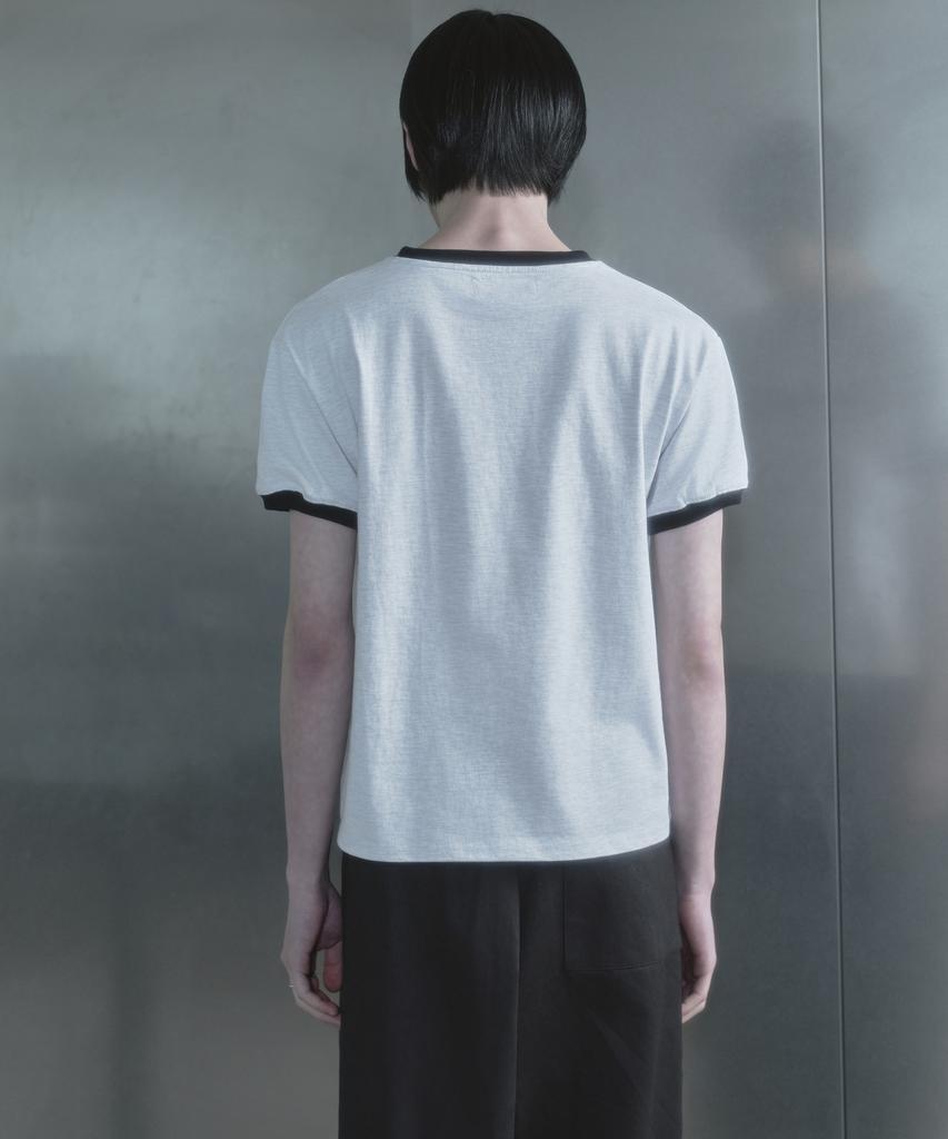 Kilyu Spectrum Ringer T-Shirt_White Melange