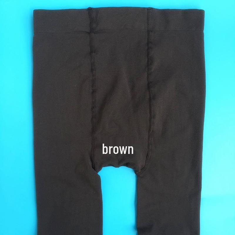 Plus Size Velvet Footed Leggings and Pantyhose for Women - Spring & Autumn