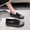 Été Nouveaux Chaussures Simples pour Femmes à Semelle Épaisse et Plate pour les Personnes Paresseuses