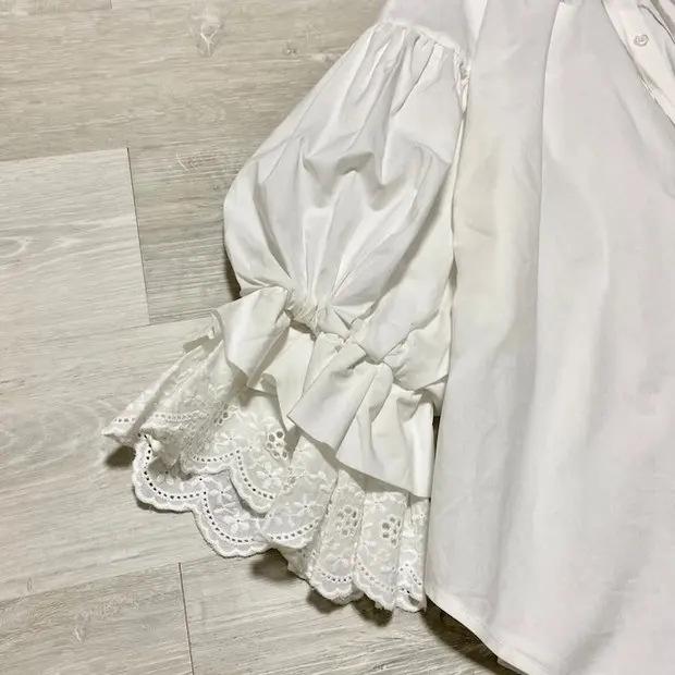 Frühlings- & Herbstspitze gespleißtes Slim-Träger-Design Lockeres Sonnenschutz-Langarm-Damenhemd