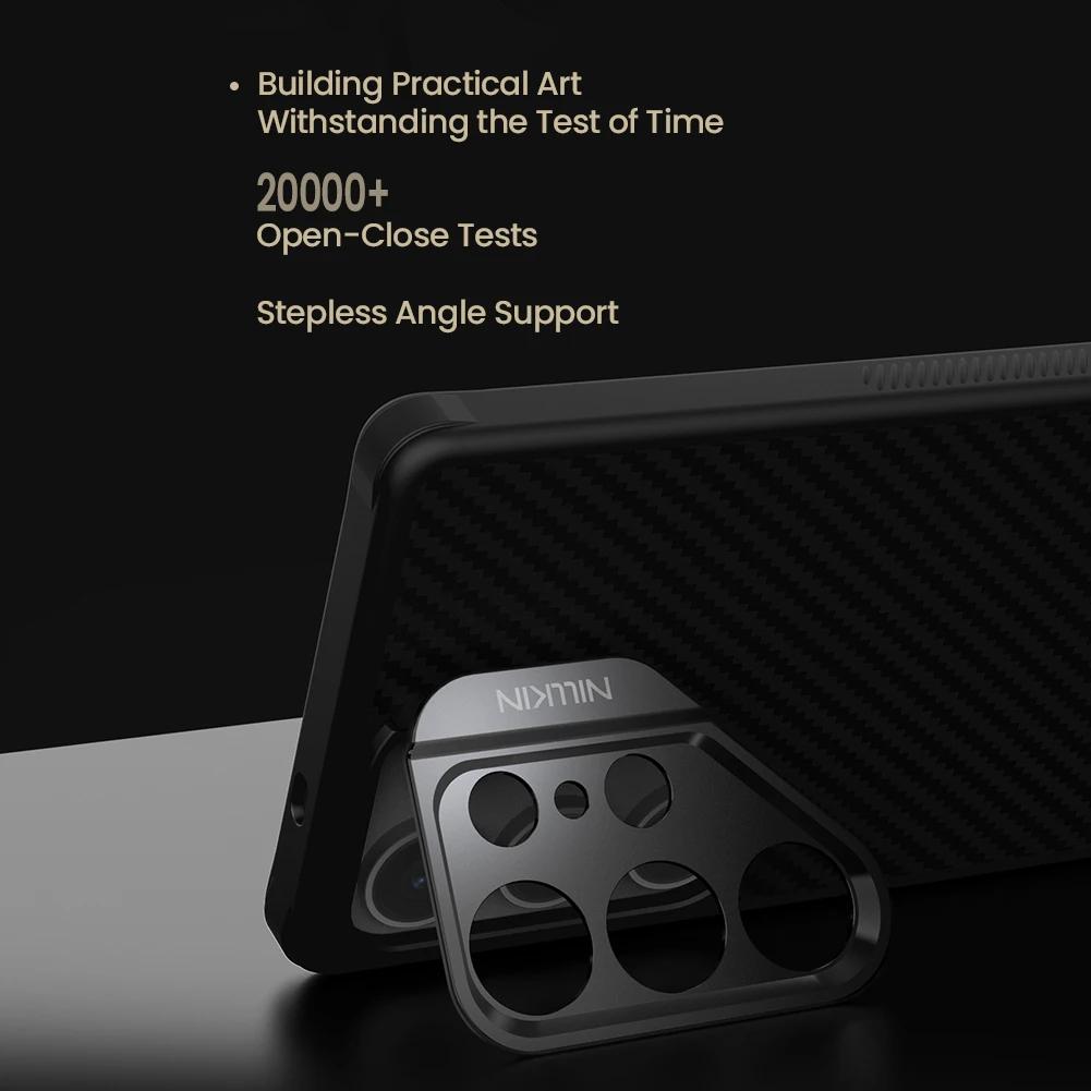 Magsafe Aramid Fiber Case For Samsung Galaxy S25 Ultra With Kickstand Anti-Drop For Samsung S25 Ultra Magnetic Cases