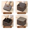 Large Capacity Shoe Storage Containers Oxford Cloth Cabinet Drawer Organizer  for Home