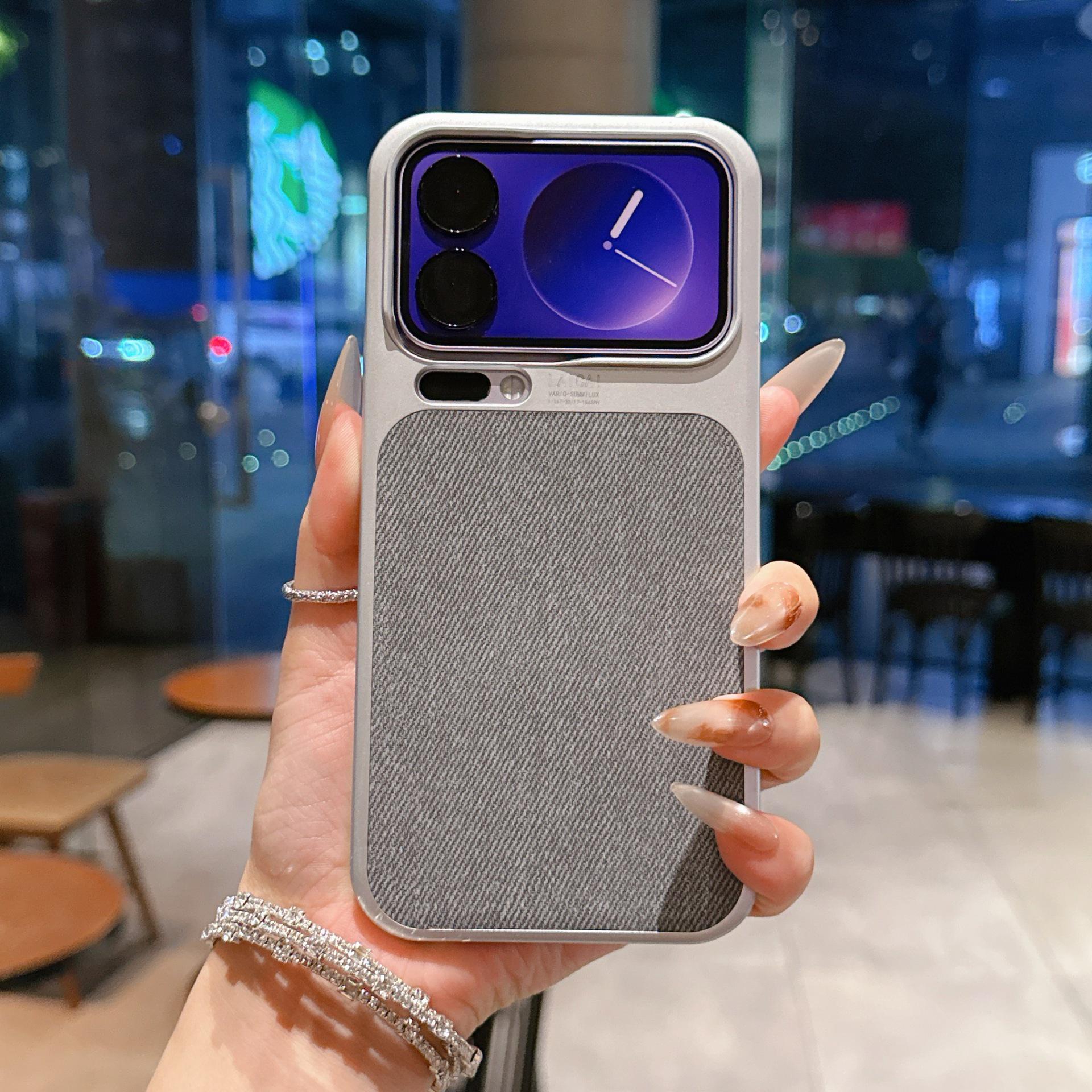 XIAOMI17PROMAX Linen Fabric Magnetic Phone Case - Elegant & Durable Cover for 17Pro Xiaomi 17ProMax