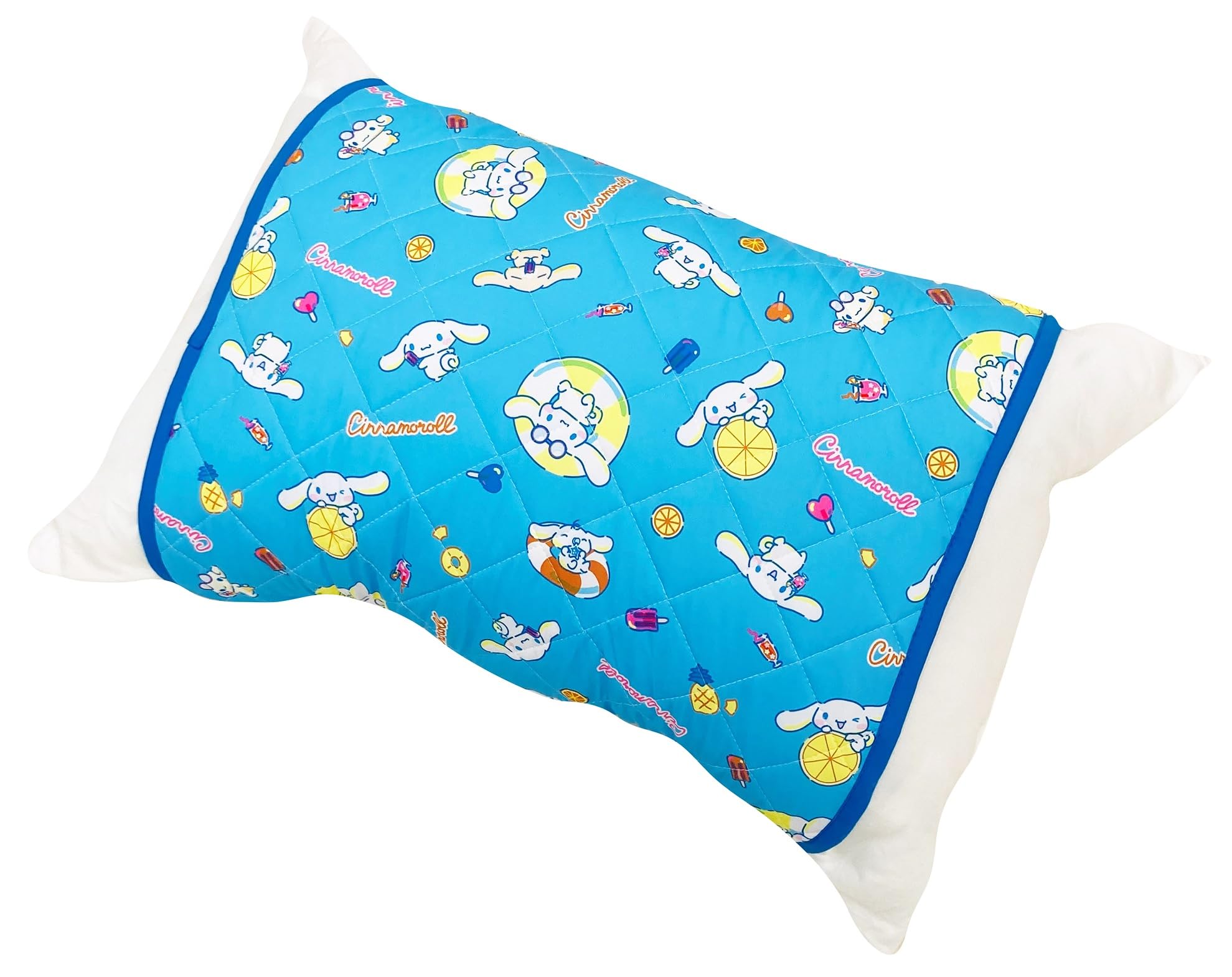 MORIPiLO Sanrio Охлаждающая подушка Киннаморолл Летняя подушка Подходит для родителей и милый плюшевый Киннаморолл Наволочка Morishita Makura, (Охлаждающий, Стирающийся,