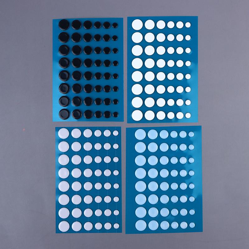 48 Stück/Packung Ultraglide Universal DIY Runde Punkte Mausskates Bremskontrolle Geschwindigkeit Schalldämpfer Füße Eis-Version Mäuse Gleiter PTFE