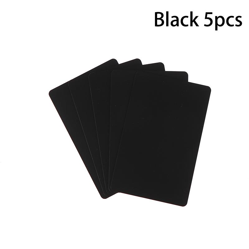 5/10 Pcs Nfc215 Black White Cards Rewritable Nfc Nt-Ag215 Pvc Cards Blank Easy Convenient Programmable Nfc Business Card