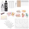 DIY Dried Flower Coaster Kit: Embossed Glue Gift Set for Teacher's Day
