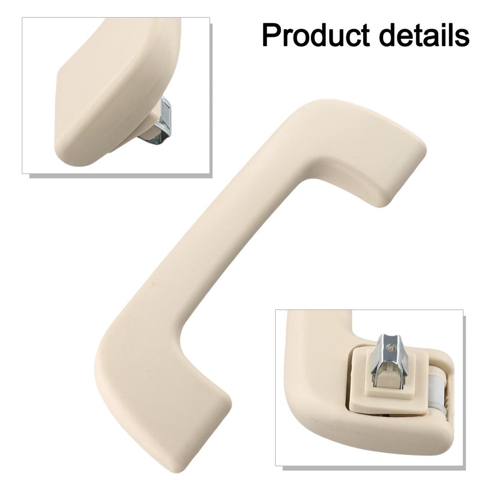 Top Roof Grab Handle Vehicle Roof Headliner Handle Beige Grab Handle 8R0857607H Direct Replacement Interior Replacement