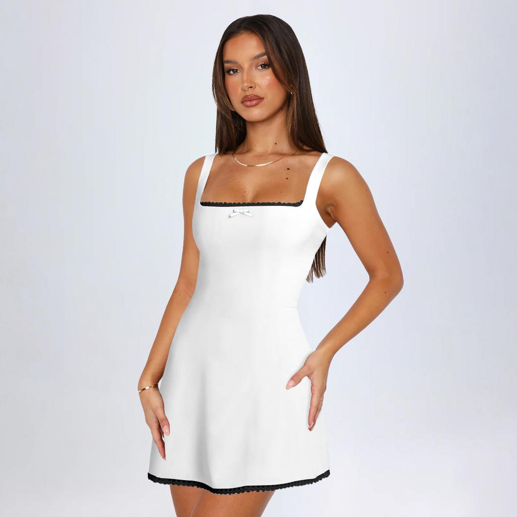 Mini-Kurzkleid für Damen
