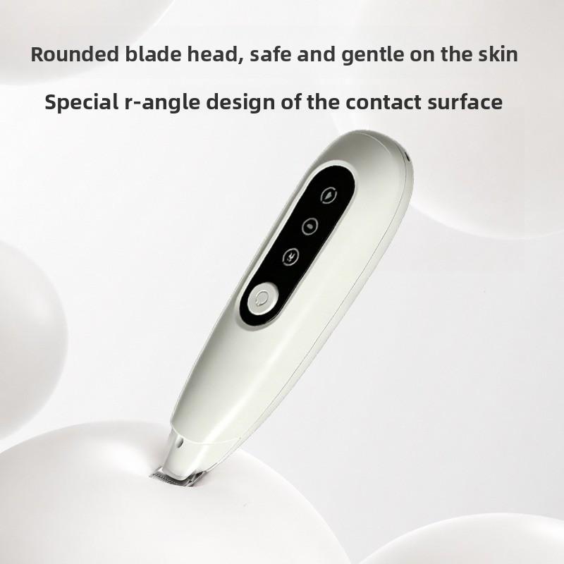 Pet Paw Trimmer Cordless, Small Electric Clipper for Cats Dogs, Low Noise for Grooming Paws Face Eyes