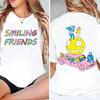 Smiling Friends Manga Graphic T-shirt Cotton Short Sleeve Loose Male Tshirts Unisex Streetwear Casual O-neck Fashion Men T Shirt