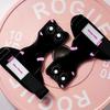 1 Paar Rutschfeste Katzen Fitness Power Straps Leder Kreuzheben Power Straps Kätzchen Handgelenk Straps Klimmzüge