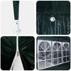 Party Tent Green 400 X 400 X 266 Cm Polyethylene