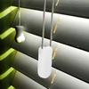 2026 Best!! Cord Safety Blind Pull Accessories For Window Treatments Home Office Hotel 2Pcs White Plastic Tensioner Devices Featuring Soft Gauze Penda