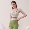 Women's High-Support Colorblock Yoga Tank Top & Shockproof Sports Bra Combo
