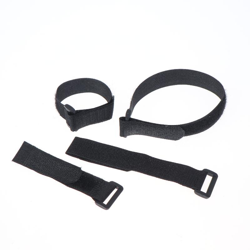 10Pcs Adjustable Nylon Zip Ties Heavy Duty Hook and Loop Fasteners Reusable Tie-downs for Home Travel Cable Organizing Storage