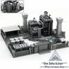 Military Aerospace Control Base Model Building Blocks Toy