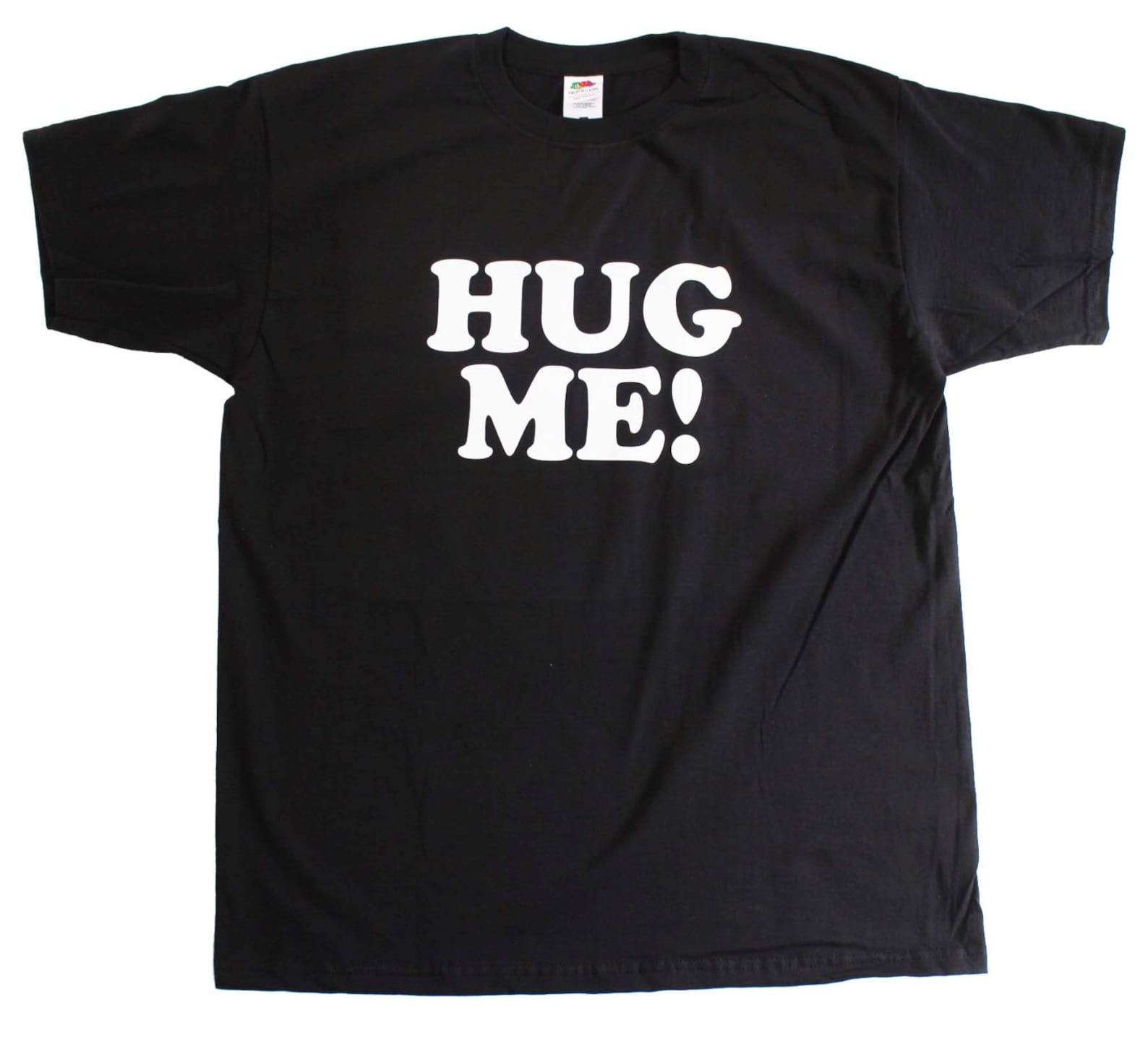 Hug Me Funny New Novelty Funny Mens Loose Fit Cotton T-Shirt L
