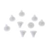 100Pcs Shower Head Replacement Nozzles Silicone Shower Nozzle Replacement Shower Head Sprays Hole Round Tip Enduring