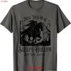 Sleepy Hollow Vintage Headless Horseunisex Halloween T Shirt Breathable Slightly Top For Everyday Wear Casual Vintage