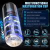 Automatic Male Masturbator Thrusting Rotating Vibration 3D Realistic Sleeve Hands-Free Adult Sex Toys for Men