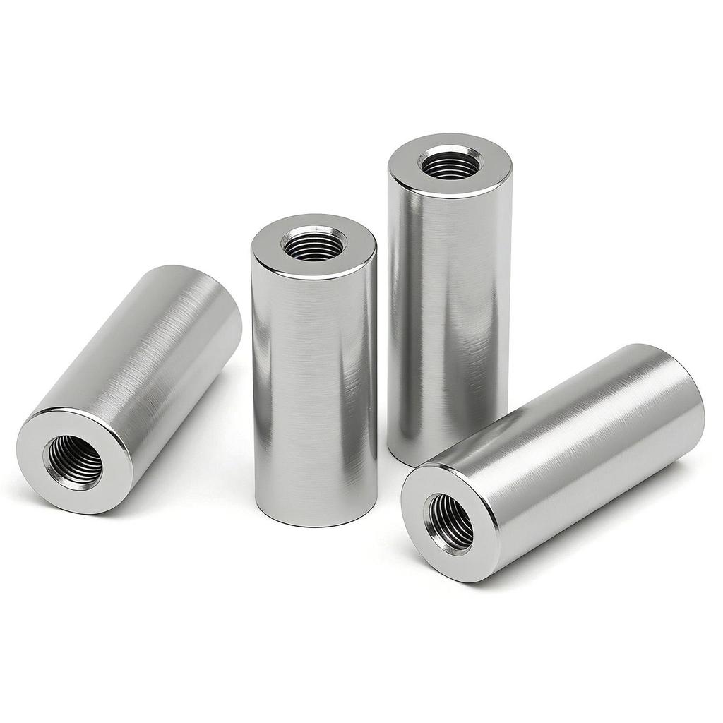 304 Stainless Steel Double-Headed Cylindrical Pin with Dual-End Holes, Support Column Rod Fastener.