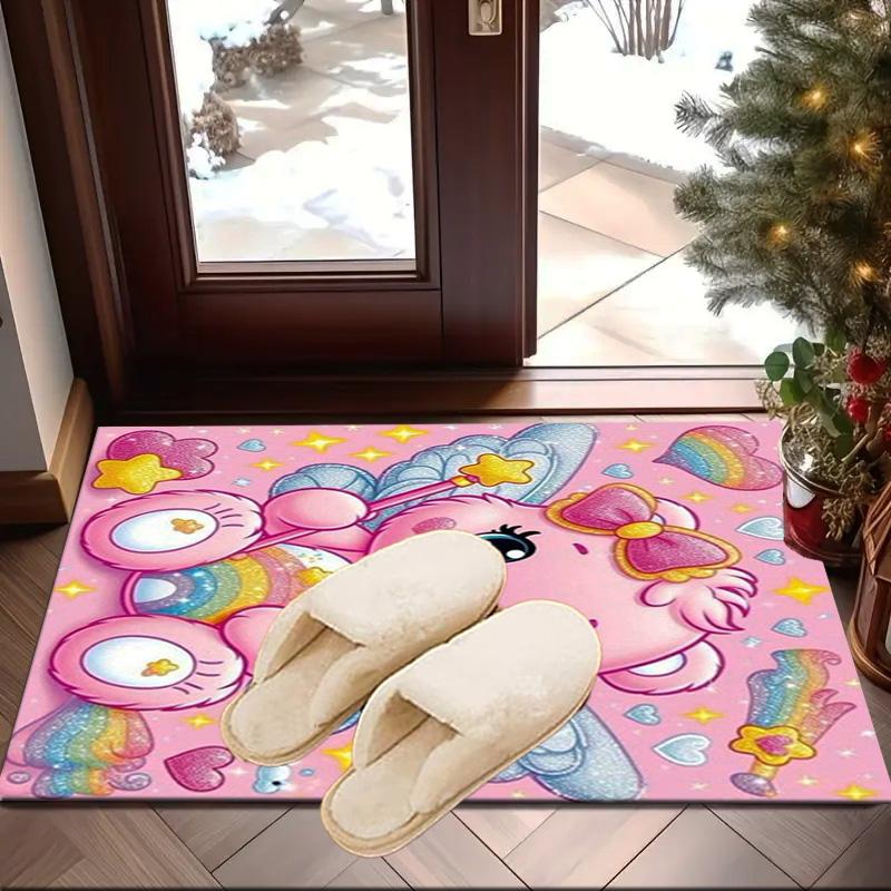 Rainbow Bears  Carpet, Chair Rug,Rug for Office Bedroom living rooms, Doormat decor Fan Gift Christmas Gift