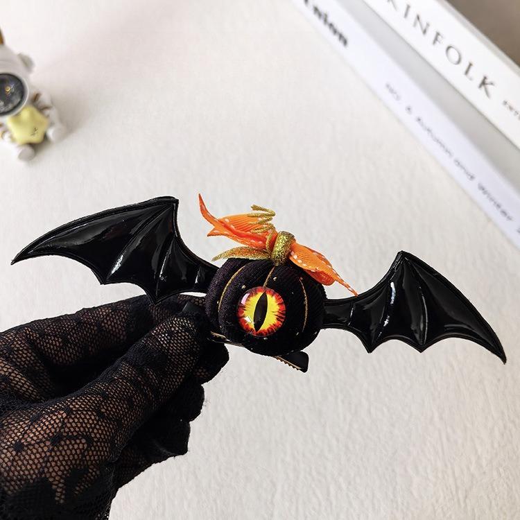 New Halloween hairpin Pumpkin ghost hairpin children adult funny holiday hairpin party headdress