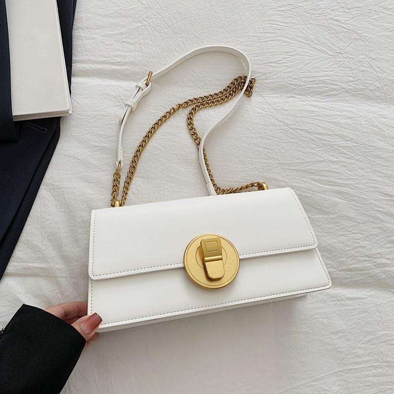Summer new fashion high-end chain small square bag versatile single shoulder messenger women's bag