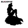BLKUOPAR Fashion Mermaid Sea Ocean World Car Stickers Vinyl Car Wrap Decal Air Conditioner Creative Laptop Refrigerator Decals