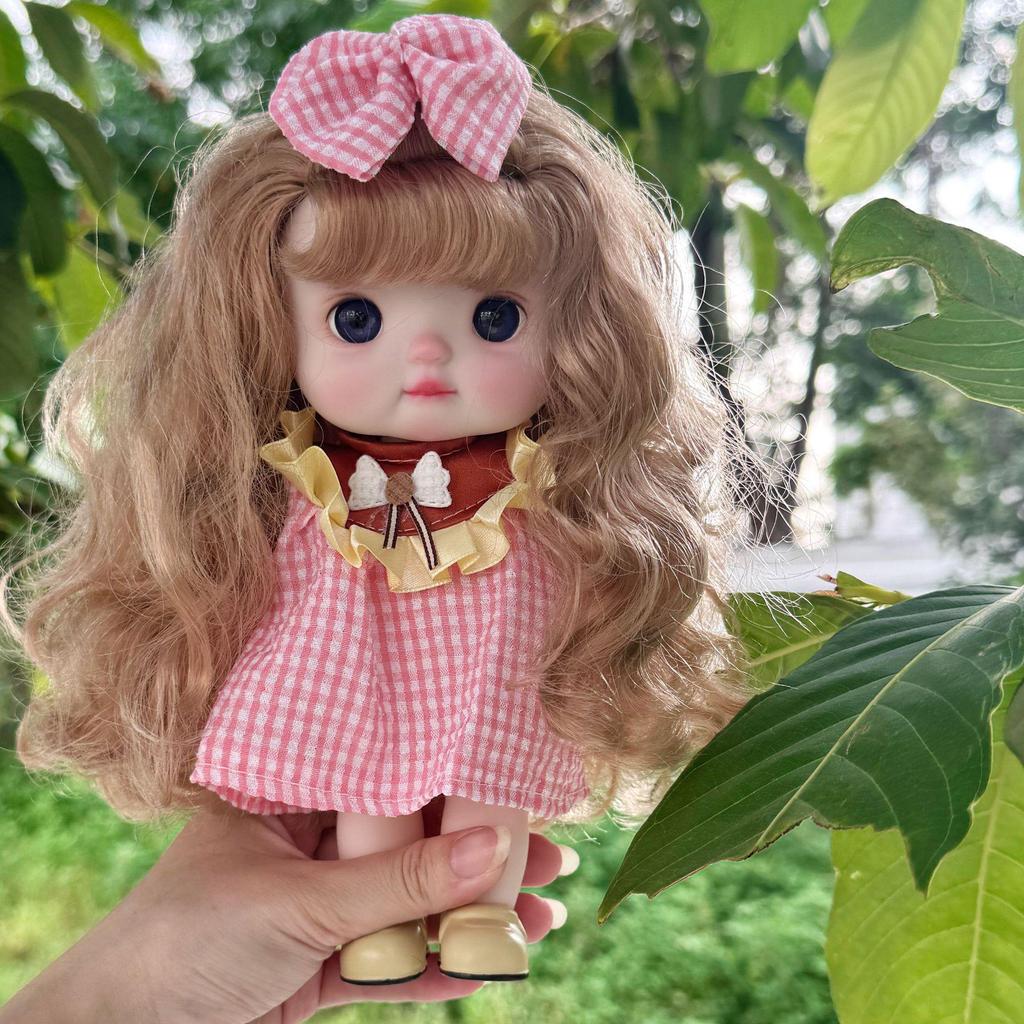 22C Adorable 5-Joint Baby Doll – Handmade Toy & Birthday Gift for Girls