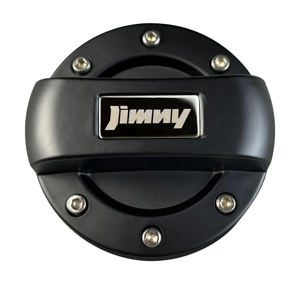 Rare Jimny Gasoline Filler Cap Fuel Cap Cover (Black)