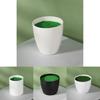Simulation Ceramic Oval And Square Plastic Flower Pots For Small Foliage And Desktop Decor