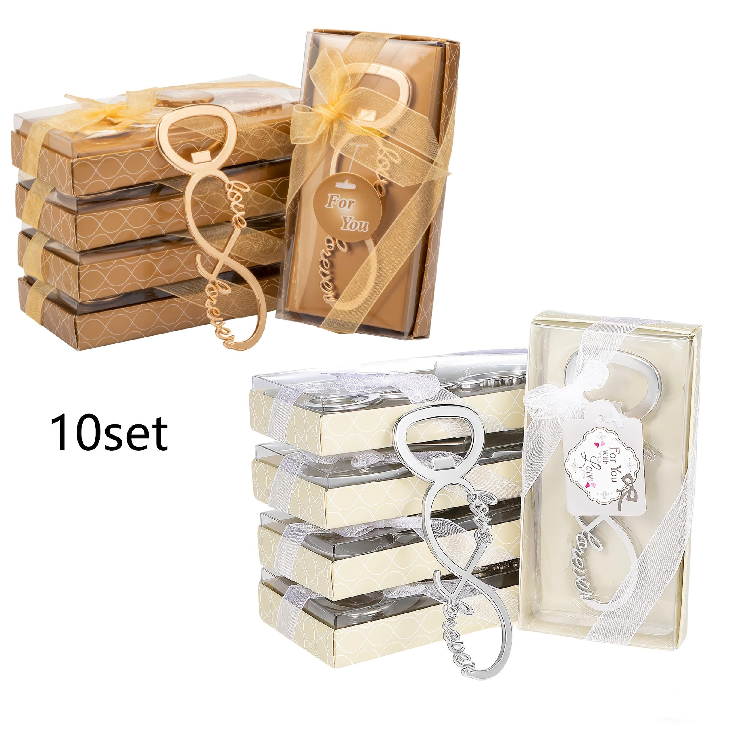 

10 Sets of LOVE Letter Bottle Openers Wedding Favors Party Gifts Suitable for Weddings, Birthdays, Holidays, Multi-Scenes