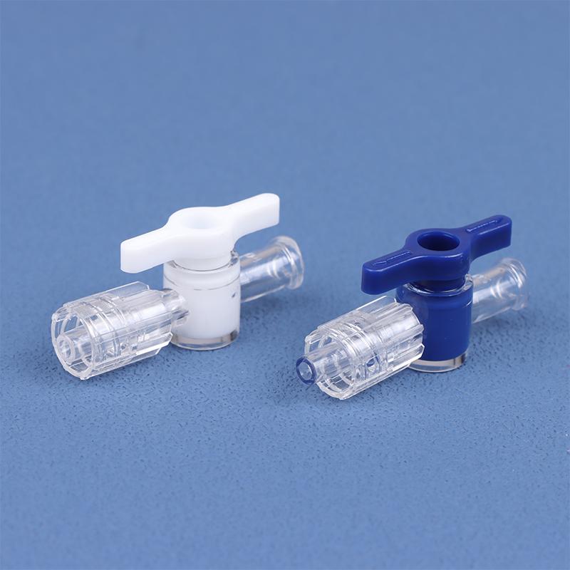 Luer Joint Two-Way Valve Dispensing Plastic Switch Rotary Baota Connected Air Valve Part